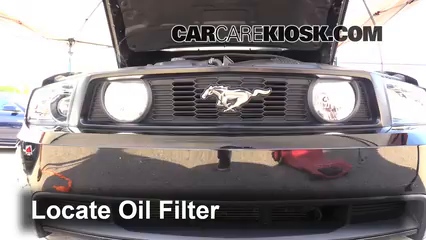 Oil & Filter Change Ford Mustang (1990-1993) - 1991 Ford Mustang GT 5